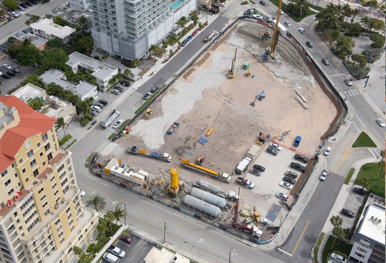 Construction Aerial - Selene Fort Lauderdale East Tower