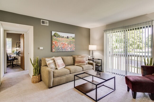 Living Room - The Village Apartments