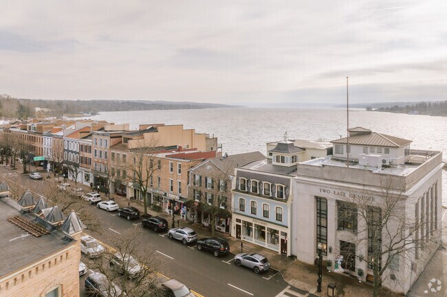 The beautiful village of Skaneateles is one of the main reasons to move here.