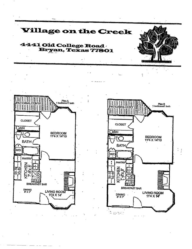 Planta - Village on the Creek Condominiums