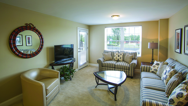 Living Room - Harrison Hill 55+ Apartment Community