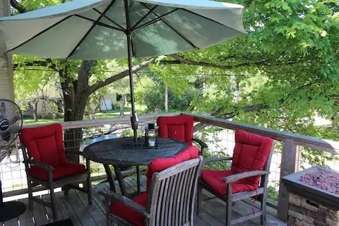 Upstairs deck - 1822 W 35th St