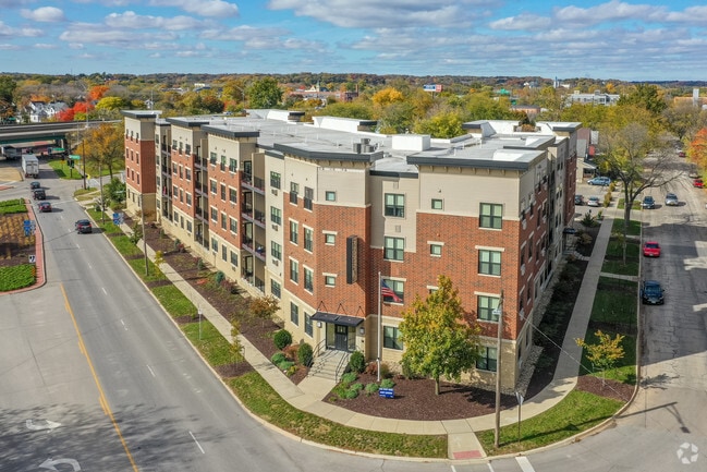 Aerial - Kingston Village Apartments