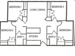 4HAB/2BA - Bryce Jordan Tower