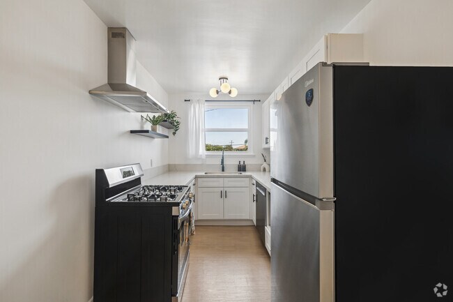 2 habitaciones, 1 baño - 950 pies cuadrados - Cocina - Hayworth Apartments