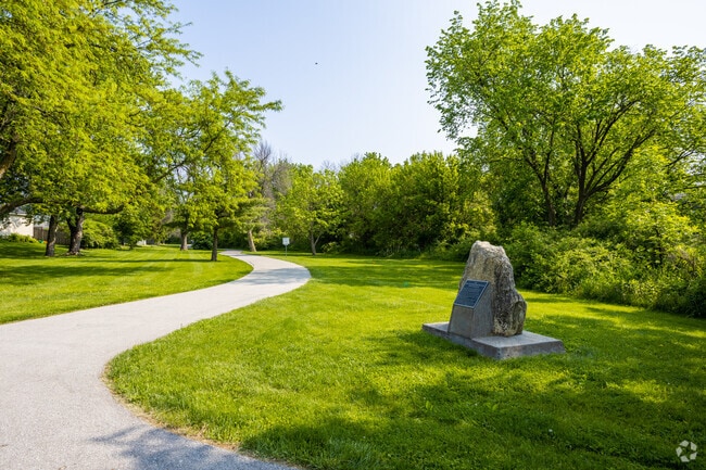 Greenway Park has a long trail for residents to walk and enjoy no matter the season.