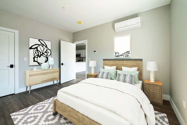 Dormitorio prácticamente preparado en la unidad de 1 dormitorio. - Lakeside of Cheshire