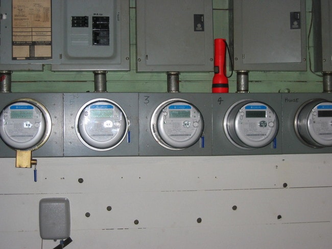 Individual Electric Meters - 503 Hale Ave