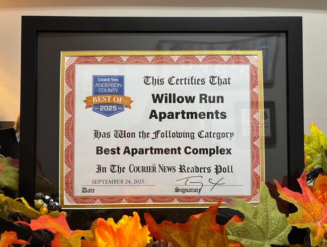 Foto del edificio - Willow Run Apartments