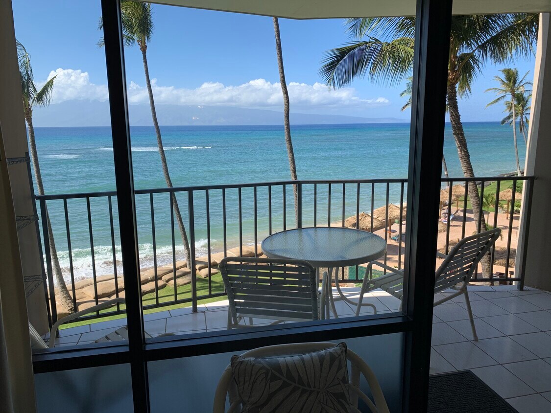 View from Lanai - 4327 Lower Honoapiilani Rd