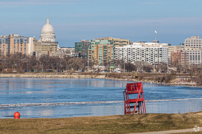 Bernie's Beach Park in in Bay Creek offers a magnificent view of the capitol and skyline.