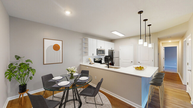 Newly Renovated Dining Area - The Chelsea Apartments