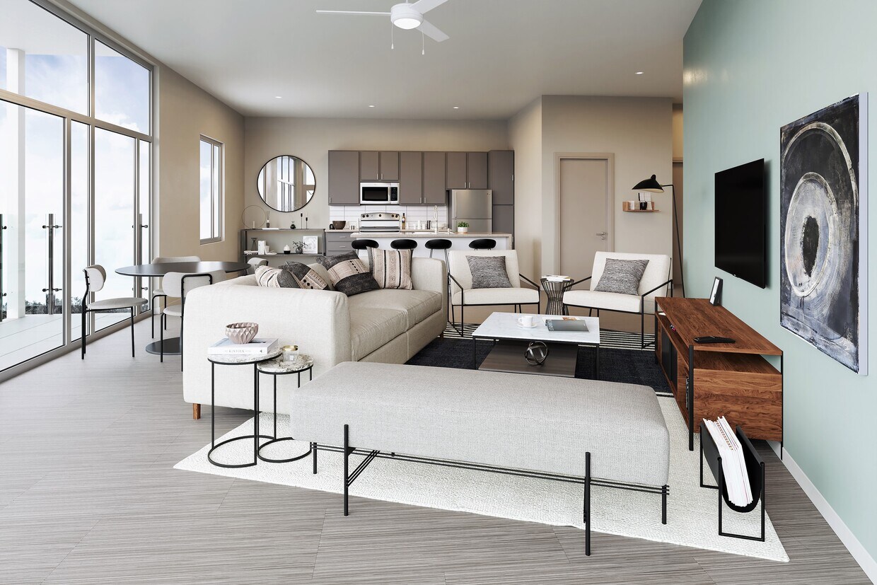 The Backyard At One North Apartments North Kansas City, MO