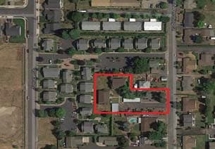 Aerial Photo - Pershing Rise Apartments