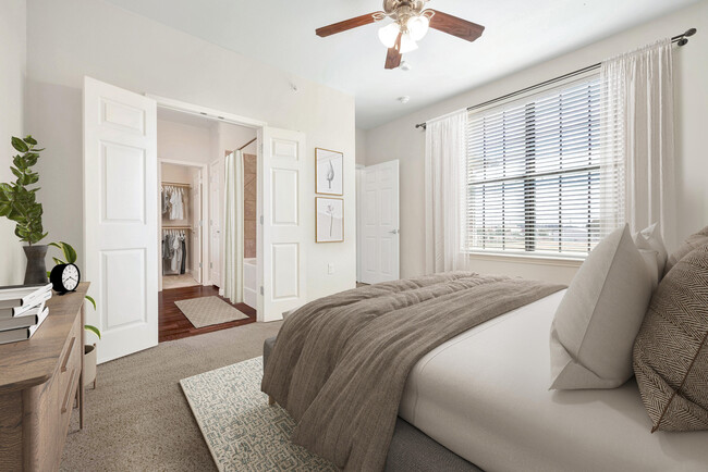 Spacious Master Bedroom with Walk-In Closet - Walnut Grove