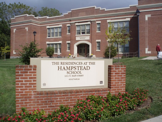 Front Property Sign - Residences At Hampstead School