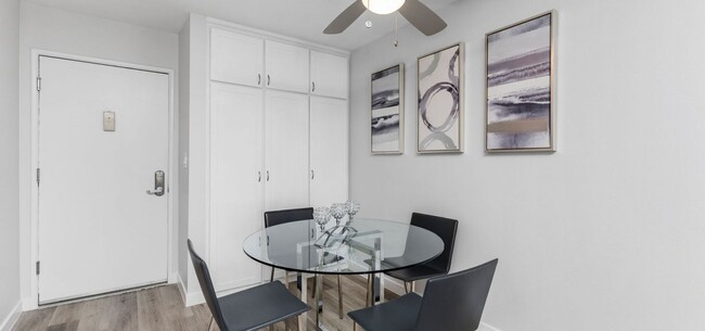 One Bedroom Dining Area (Renovated) - Violet on Virgil