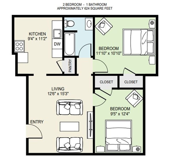 Interior Photo - Landmark Square Apartments
