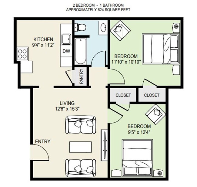 Interior Photo - Landmark Square Apartments