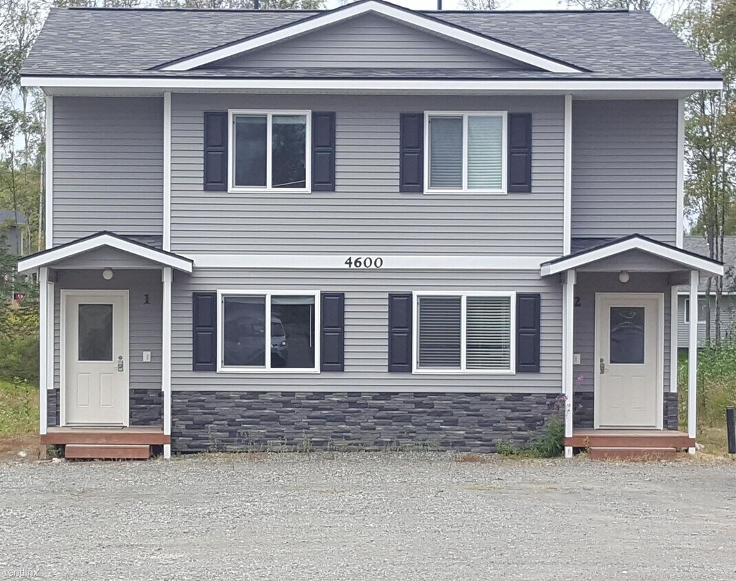 2 br, 1.5 bath 4plex 4600 Overby Street Condo for Rent in Wasilla