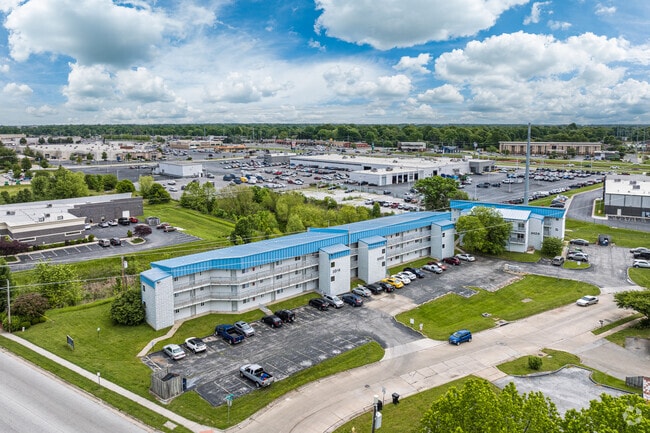 Aerial Photo - Southvale Terrace Apartments