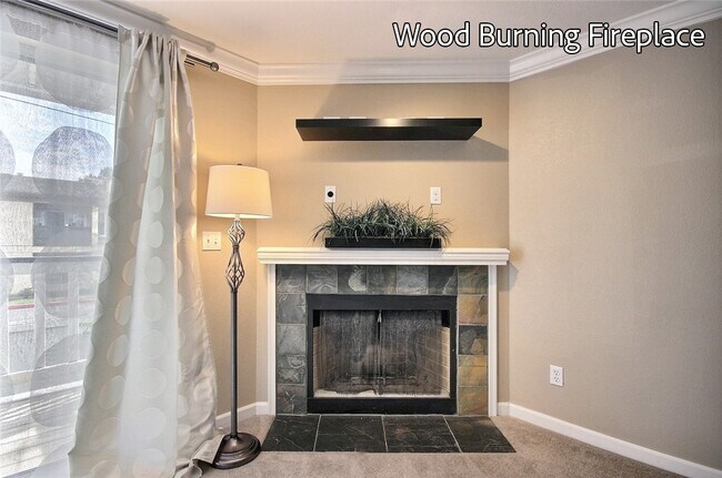 Wood Burning Fireplace - 1003 156th Ave NE