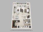 One Bedroom, Large, Premier Building (ADA Ready)