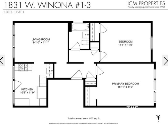Foto del edificio - 1831 W Winona St