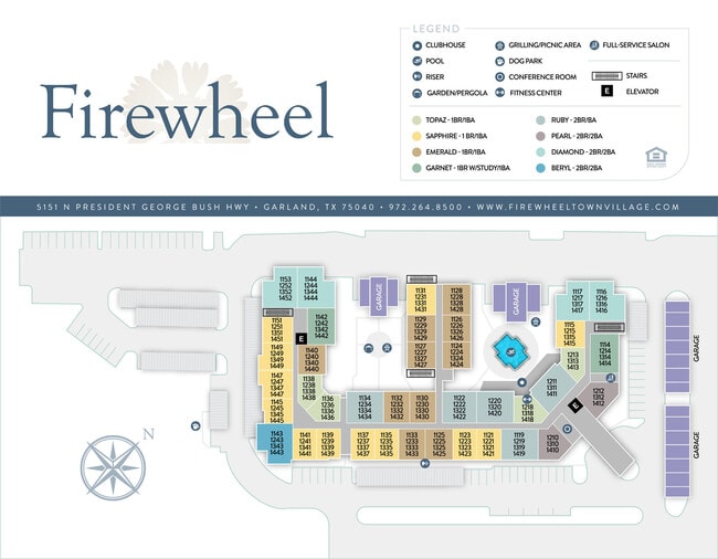 Firewheel Town Village Apartments in Garland, TX