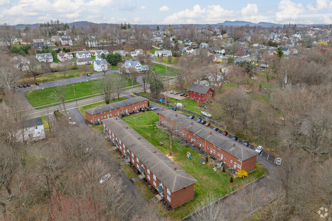 Aerial Photo - Wharton Arms