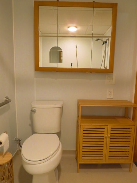 Bathroom (includes full size shower with adjustable shower head). - 365 Lynne Dr