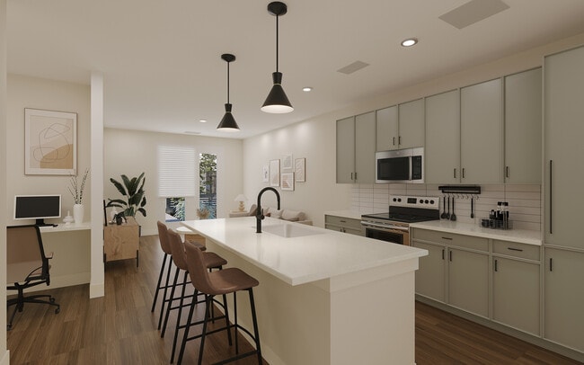 Rendering Slate Springdale Kitchen - Slate Springdale