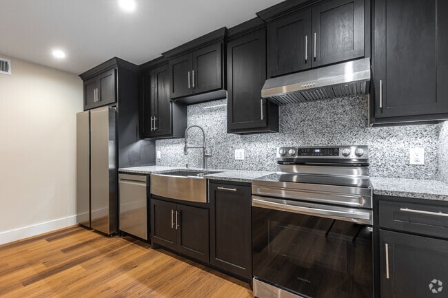 1 habitación, 1 baño, 450 pies cuadrados, cocina - Courthouse Apartments