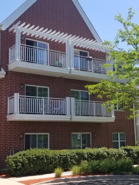 Private balconies - Parkside Commons Senior Apartments