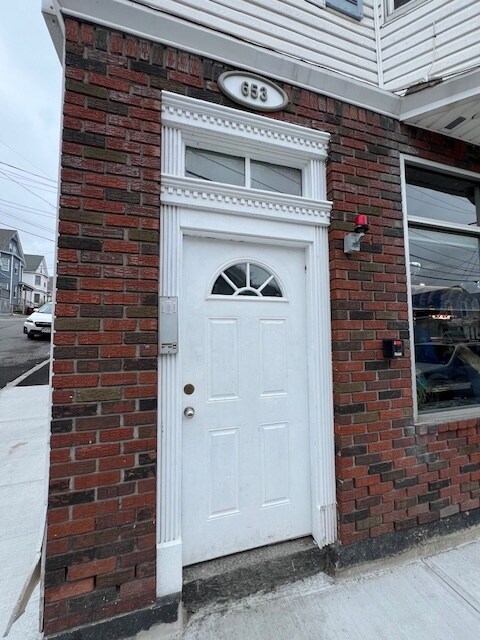 Front door - 653 Broadway St