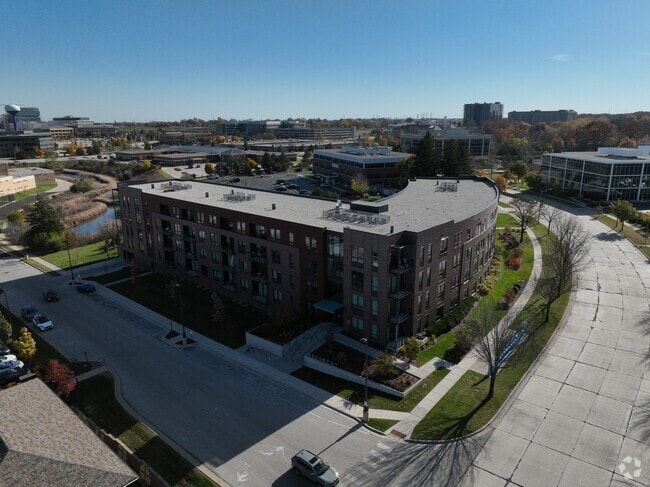 3D Exterior - Crescent Apartments