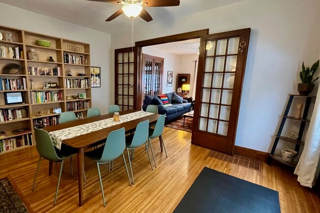 Dining room looking into the living room. - 33 Cornell Street