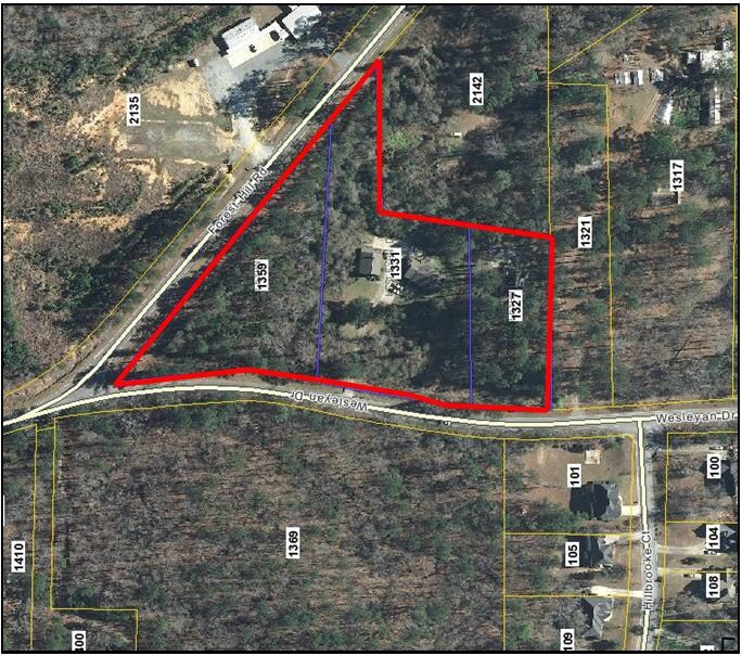 Aerial Photo - 1349 Wesleyan Dr