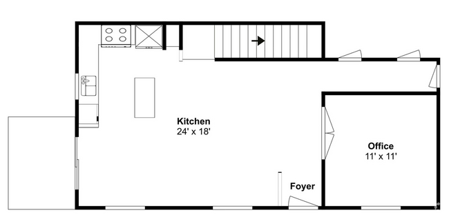 Lower floor - 2725 East Mine Creek Road