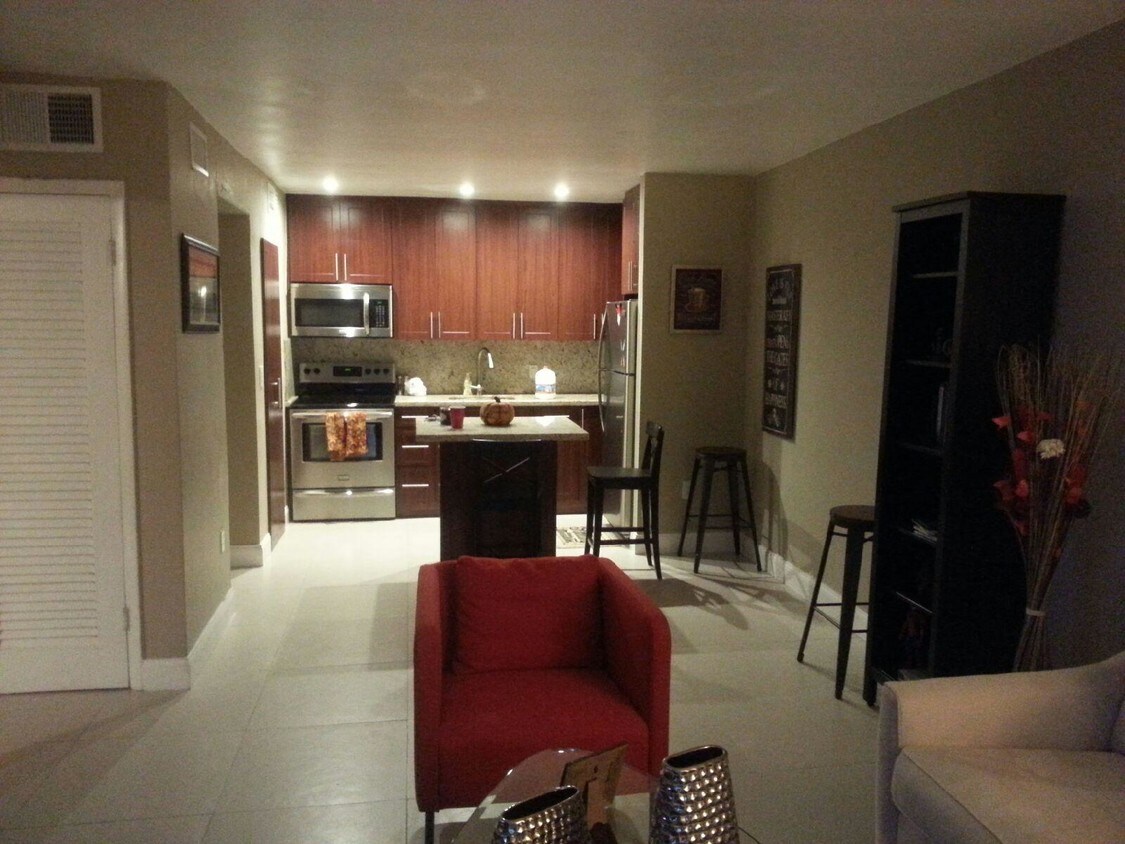 Kitchen view from livingroom - 6530 Lake Patricia Dr