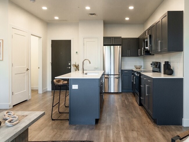 Elegant Kitchen - The Arza Apartments