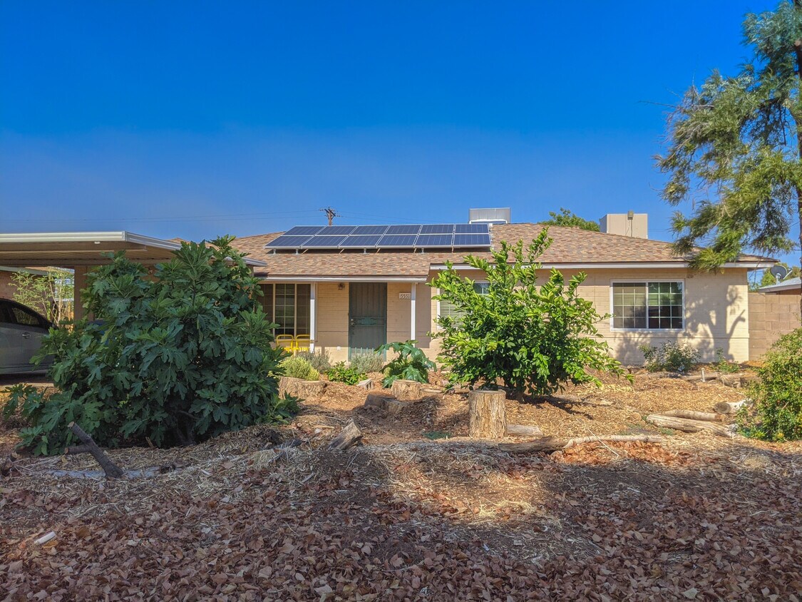 We have solar panels which help with electricity costs - 5551 N 12th Ave