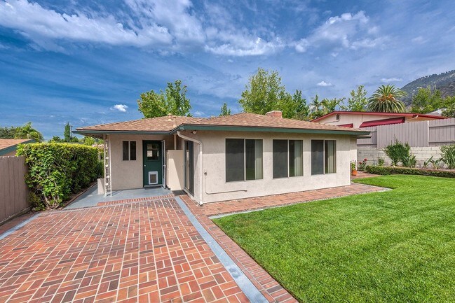 Backyard - facing west - 1360 Tropical Ave