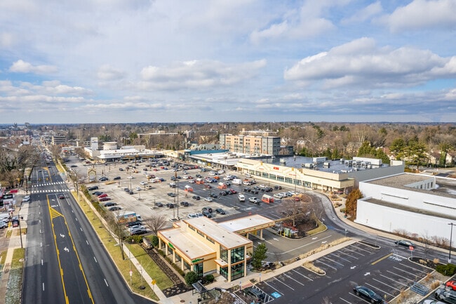 Bala Cynwyd Shopping Aerial