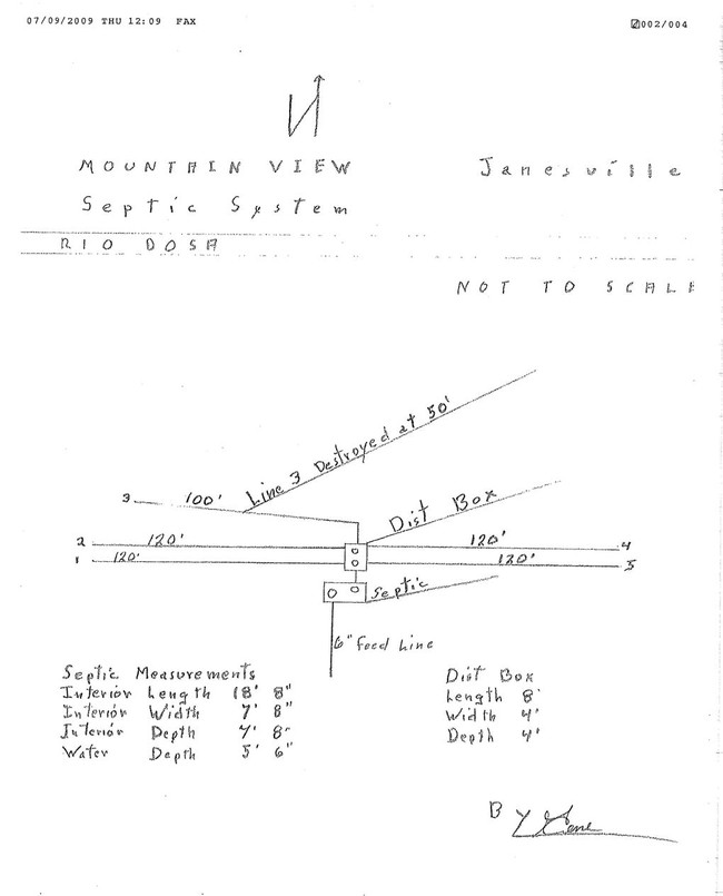 Septic Drawing - Oakhaven Park