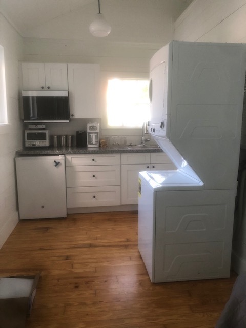 Kitchenette has microwave, toaster oven and hot plate. - 301 W 32nd St