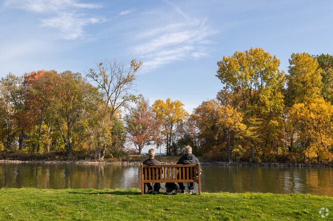 Stop and have a seat to soak in the beauty at the Ford House Museum in Grosse Pointe Woods.
