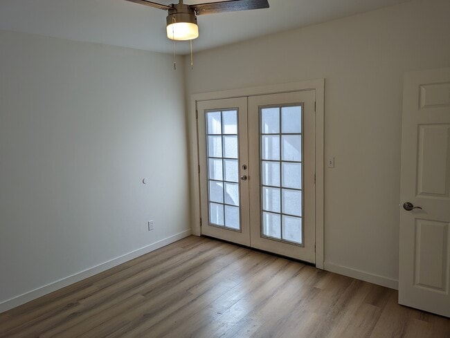 Bedroom french door to outside deck - 708 Palisade St