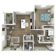 1 Bed 1 Bath C