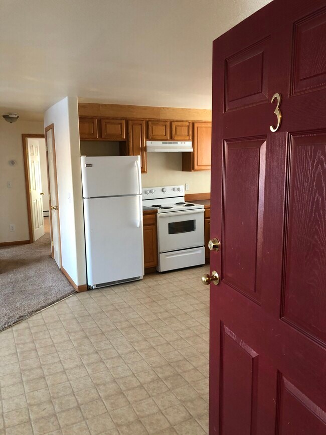 Front door into apartment - 5360 Lake Otis Pky